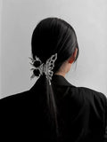 Butterfly Hairpin Hair Clip Flower Hollow Wings Metal Headwear