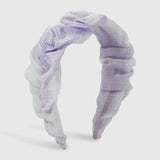 Pleated Mesh Headband Girls Yarn Head Hoop Hair Accessories