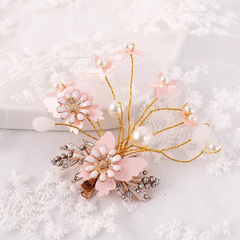 Butterfly Rhinestone Hairpins for Women Girls Party