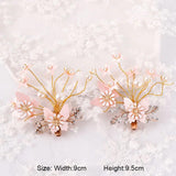 Butterfly Rhinestone Hairpins for Women Girls Party