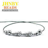 Stainless Steel Spacer Beads 3/4/6/8MM Round Metal Loose Beads