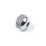 Stainless Steel Spacer Beads 3/4/6/8MM Round Metal Loose Beads