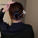 Insect Shaped Hair Sticks Silver Plated Headpieces for Women Girls