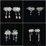 Baby Girl Flower Hanfu Hair Clip Hairpin Traditional Headdress