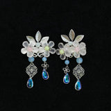 Baby Girl Flower Hanfu Hair Clip Hairpin Traditional Headdress