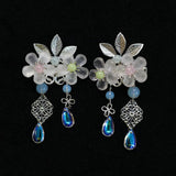 Baby Girl Flower Hanfu Hair Clip Hairpin Traditional Headdress