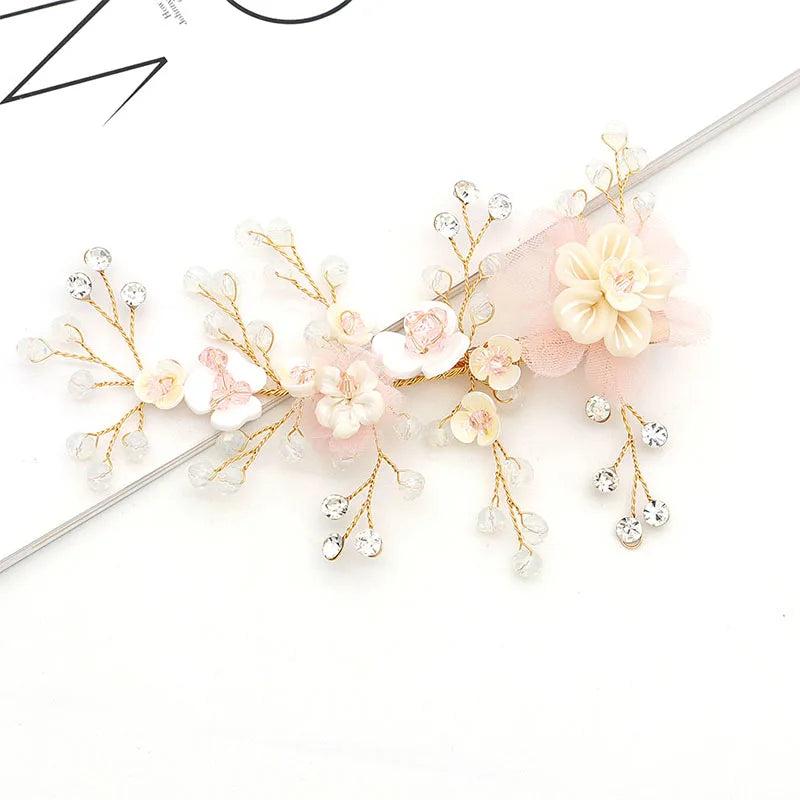 Crystal Wedding Hair Pins for Women - Wedding Hair Clips