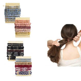20PCS Boho Hair Ties Elastic Bands Bracelet Ponytail Holder Scrunchie