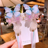 Butterfly Tassel Hanfu Hair Clip Antiquity Headdress