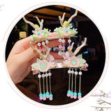 Antlers Hair Clip Baby Girl Hair Clips Hairpin Traditional Headdress