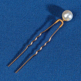 Pearl Wedding Hairpins Set Bridal Hair Accessories Rhinestone Crystal Headpieces