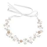 Bead Hair Band Women Flower Wedding Jewelry Bride