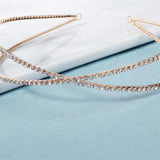 Efily Rhinestone Headband Wedding Hair Accessories Bridal Head Band