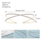 Efily Rhinestone Headband Wedding Hair Accessories Bridal Head Band
