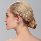 Efily Crystal Hair Comb Wedding Hair Accessories Bridal Headpiece