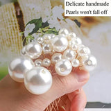 Pearls Wedding Hair Comb Bridal Hair Pins Clips Set