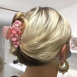 Korea Colorful Rhinestone Flower Hair Clips