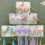 Traditional Flower Butterfly Hair Clip for Women