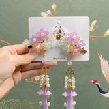 Traditional Flower Butterfly Hair Clip for Women