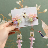 Traditional Flower Butterfly Hair Clip for Women