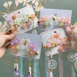 Traditional Flower Butterfly Hair Clip for Women