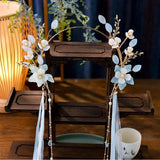 Fairy Tassel Hairband Chinese Wedding Headpiece For Women