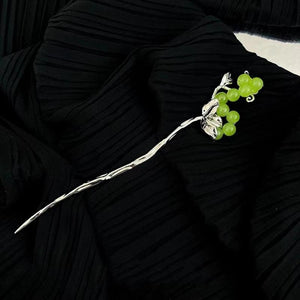 Grape Hair Sticks for Women Fruit Hairpins Hair Chopsticks