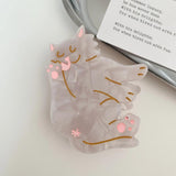 Korea Unique Animal Hair Accessories Acetate Hairpin French Corgi Dog Animals