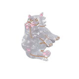 Korea Unique Animal Hair Accessories Acetate Hairpin French Corgi Dog Animals