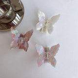 Girl's Resin Butterfly Clip Hair Trim Korea Cold Wind Headdress