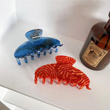 Big Geometric Keel Hair Claw Clips - High Acetate Mix Shark Clips