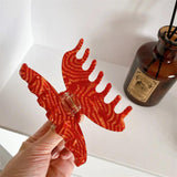 Big Geometric Keel Hair Claw Clips - High Acetate Mix Shark Clips