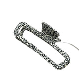 Geometric Rectangular Hair Clip Claw for Women