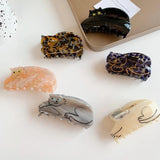 Lovely Catchers Cat Shape Hair Accessories Acetate Shark Hair Claw