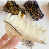 Lovely Catchers Cat Shape Hair Accessories Acetate Shark Hair Claw