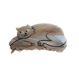 Lovely Catchers Cat Shape Hair Accessories Acetate Shark Hair Claw