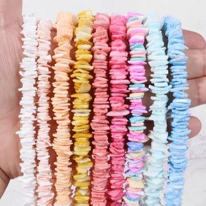 7-10mm Natural Dyed Spacer Beads Mother of Pearls Bead Polished Dyed Shell Beads