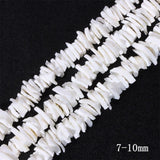 7-10mm Natural Dyed Spacer Beads Mother of Pearls Bead Polished Dyed Shell Beads
