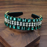 Crystal Headband Rhinestone Hairband for Women Party