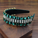 Crystal Headband Rhinestone Hairband for Women Party