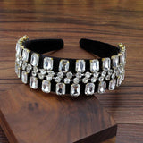 Crystal Headband Rhinestone Hairband for Women Party