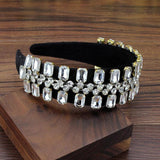 Crystal Headband Rhinestone Hairband for Women Party