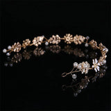Flower Rhinestone Headband Hair Bands Bride Wedding Hair Jewelry
