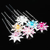 Pearl Hairpin Flower Bridal Wedding Starfish Hair Clips