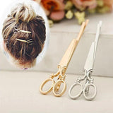 30 Pcs 55mm Scissors Hair Clip Bobby Pins Hairpin Hairgrip Barrette Hairwear