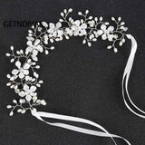 Crystal Rhinestone Tiara Wedding Headband for Women Bride