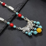 Ethnic Carved Chains Hair Jewelry Bohemian Headband