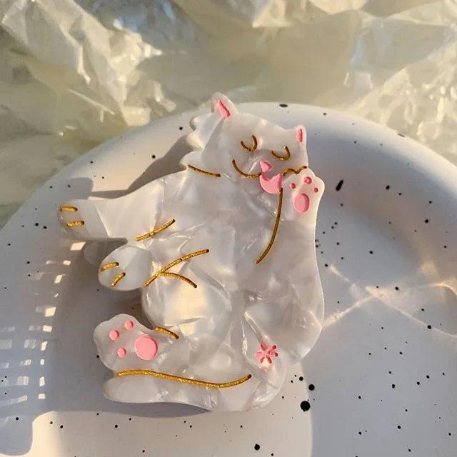 Corgi Dog Acetate Hairpin French Animals Grasp Hair Clip Claw