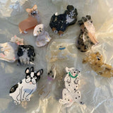 Corgi Dog Acetate Hairpin French Animals Grasp Hair Clip Claw
