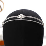 Pearl Rhinestone Hair Hoop Hairband Hair Crown Hair Accessories For Women Weddin